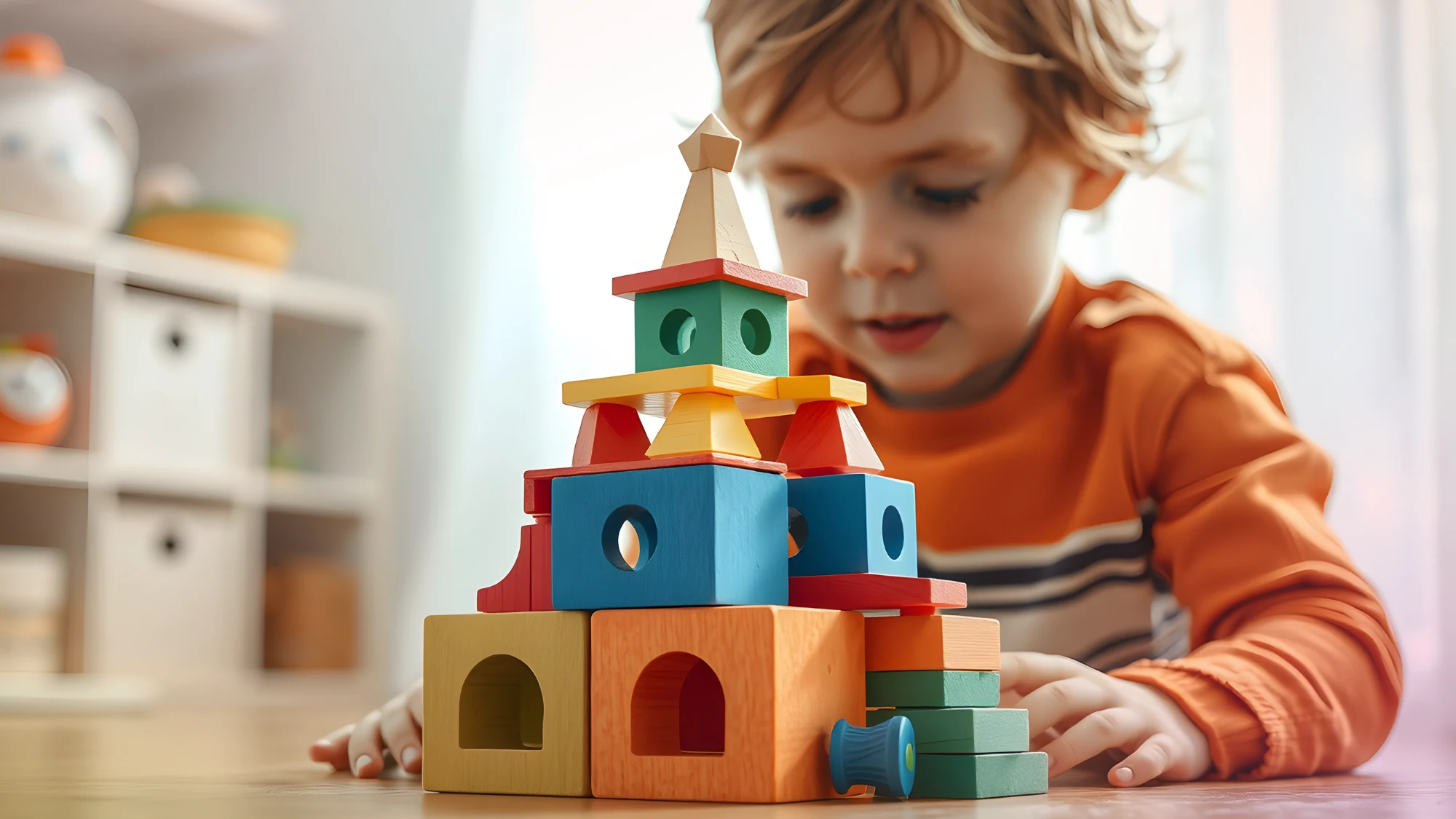 Therapist using applied behavior analysis techniques to support a child’s learning and development while working with family in Afton New York