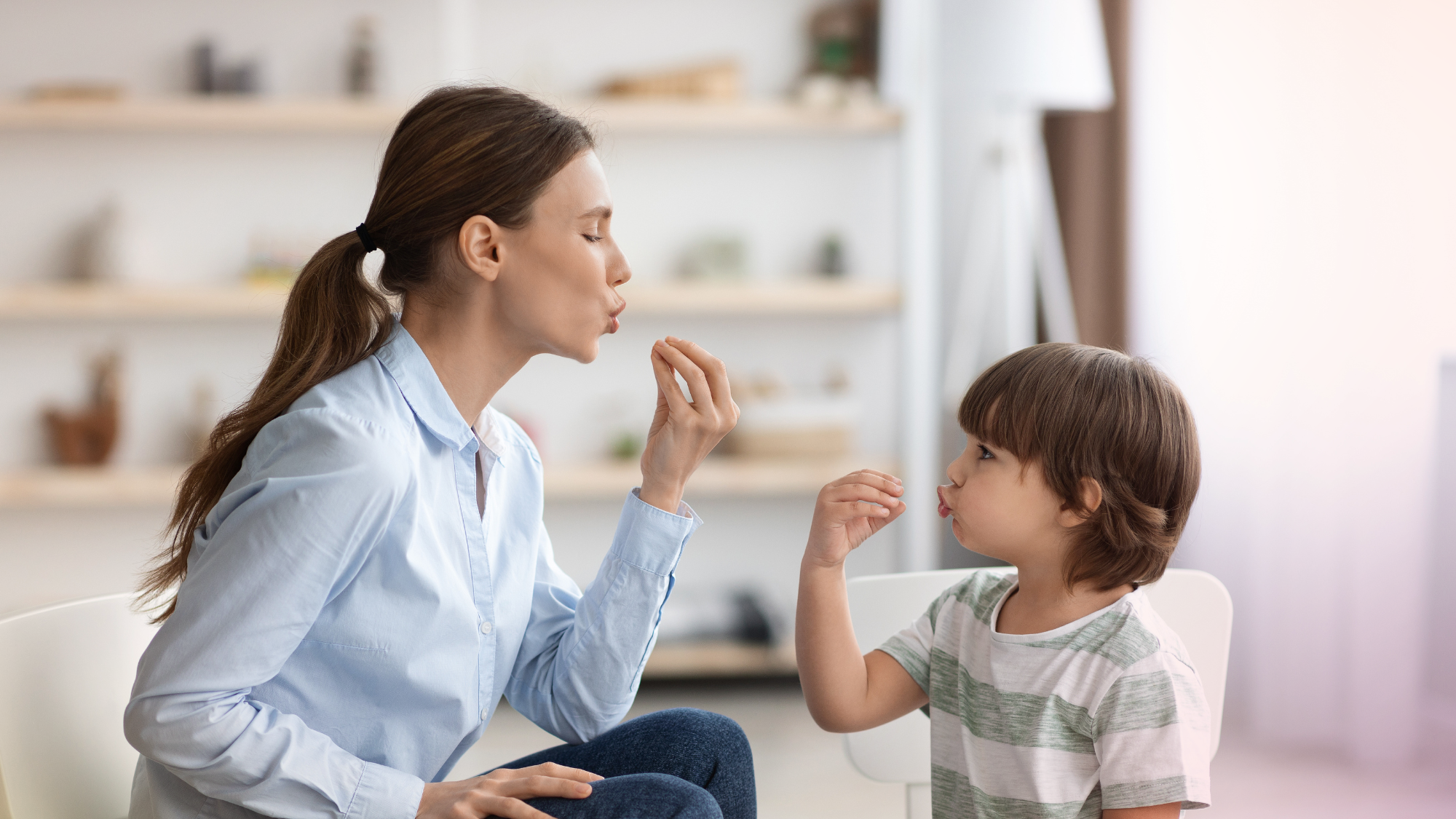 Child engaging in autism therapy activities in Connecticut.